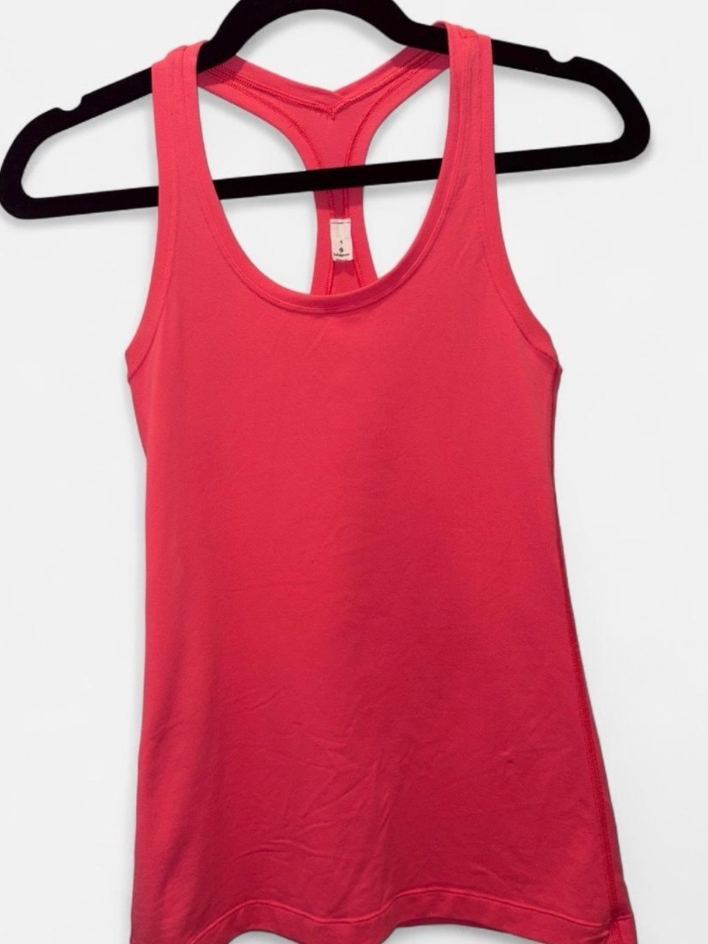lululemon athletica Coral Pink Racerback Tank
